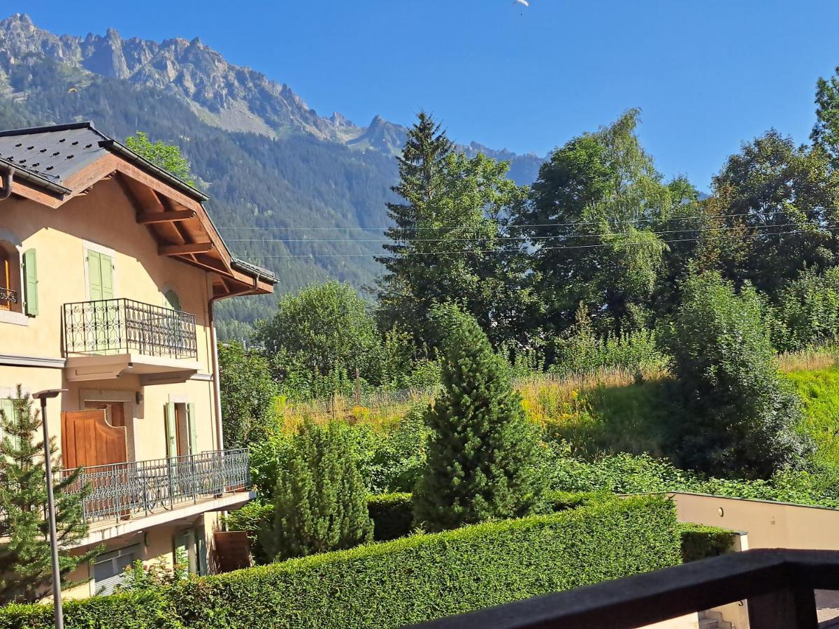 Vue Brevent Sublime En Centre Ville Avec Parking Prive Chamonix Eksteriør bilde