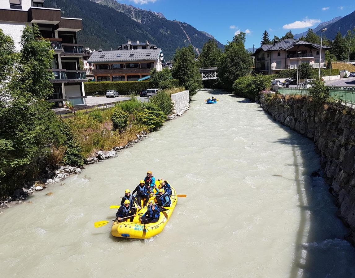 Vue Brevent Sublime En Centre Ville Avec Parking Prive Chamonix Eksteriør bilde