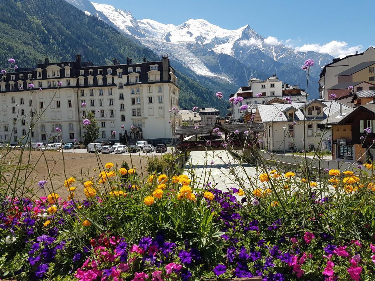 Vue Brevent Sublime En Centre Ville Avec Parking Prive Chamonix Eksteriør bilde